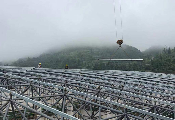 百色网架施工